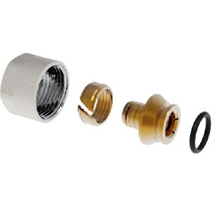 VALOGIN Фитинг обжим для  трубы PEX к кол 16 (2,0) х 3/4" V&G (50шт) VG-801201