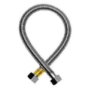 OVERCON Подводка для газа 400 см 1/2" г/г сильфонная, нерж.