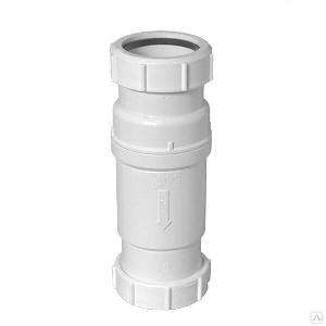McALPINE Сифон 1 1/4 (MRNRV32) самозакрывающийся (сухой) выход на 32мм(аналог B1WH)