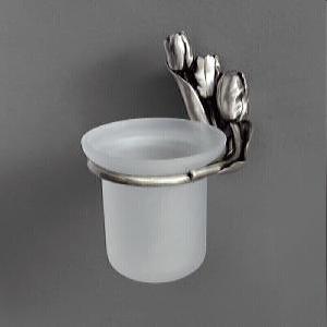 ARTMAX TULIP Щётка для унитаза AM-0821-T,Серебро