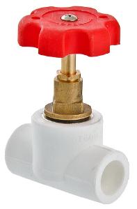 Valtec Вентиль 25 белый VTp.712